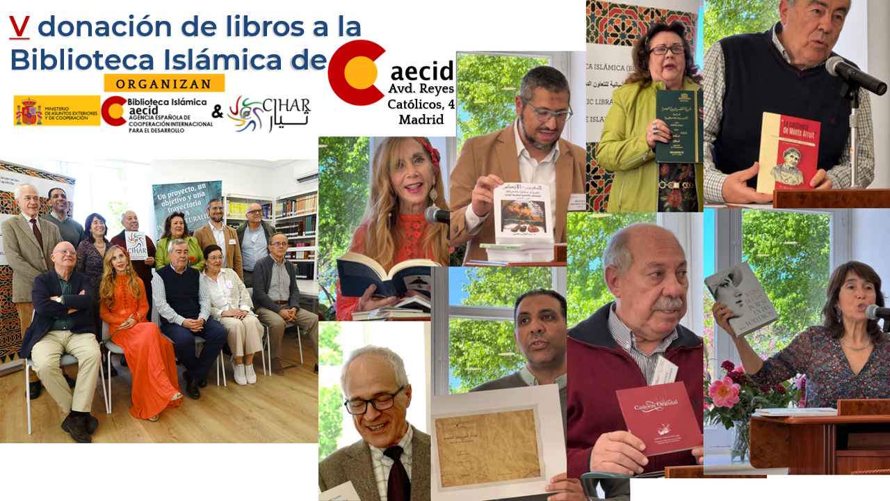 V Donación de Libros a la Biblioteca Islámica de AECID | Círculo ...